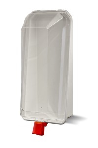 Feuerlöscherschrank 6 kg, Kristall, ABS und Polycarbonat, Clipverschluss