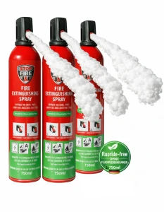 REINOLDMAX Feuerlöschspray für Lithium-Batteriebrände 750 ml - 3 Stück